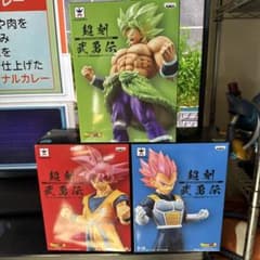 ドラゴンボール 超刻武勇伝 フィギュア 3種セットのサムネイル