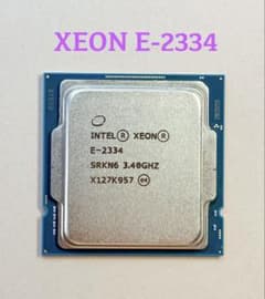 AVX512対応★Intel Xeon E-2334★C252/C256チップ用 AVX512対応☆Intel Xeon E-2334☆C252/C256チップ用 - メルカリ