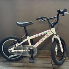 MARIN 子供用自転車 16インチ ホワイト ドット柄 MARIN 子供用自転車 16インチ ホワイト ドット柄 - メルカリ