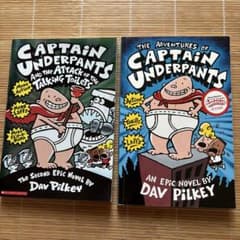 Captain Underpants 洋書 2冊セットのサムネイル