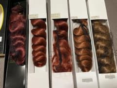 【ナチュラルエクステ】種類豊富！！　お買い得　４種類 ５点セット　各1００ｇのサムネイル