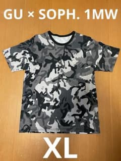 【XL】GU × SOPH. 1MW カモフラ柄 半袖Tシャツのサムネイル