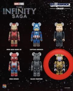 BE@RBRICK MARVEL The Infinity Saga CHASE - メルカリ