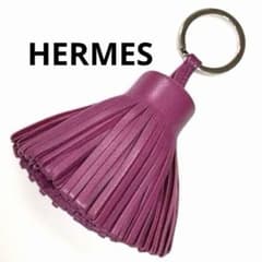 ⭐️新品・未使用❗️エルメス カルメン チータ ローズアザレ&グラファイト 2本 エルメス HERMES カルメン ローズアザレ タッセル バッグチャーム