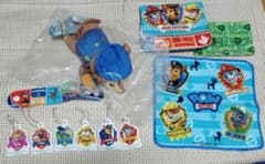 パウパトロール　ぬいぐるみ　チェイス　マーシャル　ラブル　ロッキー　スカイ