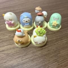 스미코구라시 초코에그 식완 6종류&카드&씰&비즈 세트