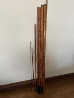 郡上竿 竹製 鮎竿 7本セット 約770cm - メルカリ