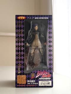 超像可動 ジョジョの奇妙な冒険 岸辺露伴 限定ブラックカラー 未開封 フィギュア