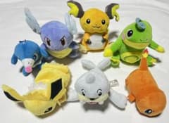 ポケモン　ぬいぐるみ　7点セットのサムネイル