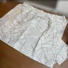 カフェカーテン 地図柄 マップデザインのサムネイル