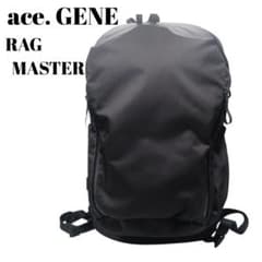 未使用級✨️エース ラグマスター ビジネスリュック 耐水 A4/PC収納 黒 