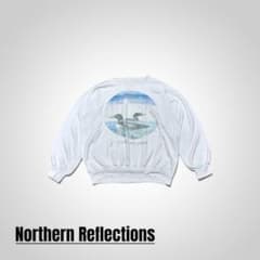 Northern Reflectionsアヒルスウェット 鳥アニマル ビンテージのサムネイル