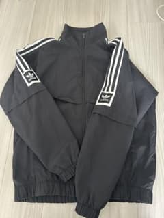 adidas 3本ラインジャケット Mサイズ ブラックのサムネイル