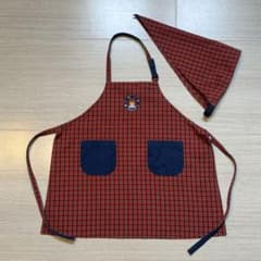 familiar ファミリア エプロン 三角巾 セットのサムネイル