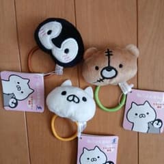 ねこぺん日和 ラウンドワン限定 ヘアゴムアソート マスコット 3種セットC