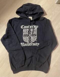 正規品　Cambridge University プルオーバーパーカー ネイビーのサムネイル