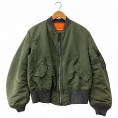 90s ALPHA MA-1 USA製 M カーキ フライトジャケット 90s USA製 ALPHA MA-1 フライトジャケット カーキ L - メルカリ