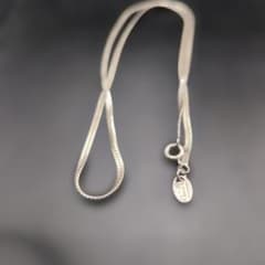 SAAD スネークフラットチェーン 50cm 幅2mm シルバー925 SAAD スネークフラットチェーン 50cm 幅2mm シルバー925 - メルカリ