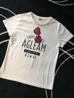 ピンクラテ pinklatte ハートのサングラス♪ 半袖Tシャツ S(160)のサムネイル