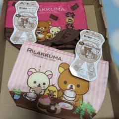 Rilakkuma 초콜릿과 커피 미니 쿨러 가방 2 개