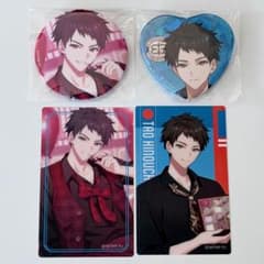 18TRIP エイトリ キャラバッジコレクション vol.8 木ノ内太緒 30点 18TRIP エイトリ 木ノ内太緒 キャラバッジ ハート型缶バッジ クリア