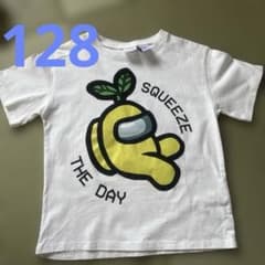 AMONG US キッズ Tシャツ 128cm ホワイトのサムネイル