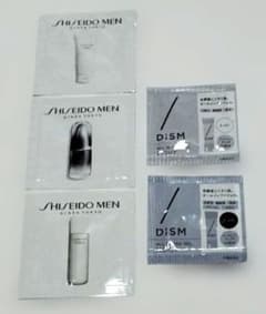 디즘 & 시세이도 MEN [5 종류 세트] DISM 남성 화장품 / 남성