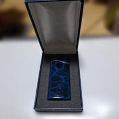 青い大理石模様のライター 本体のサムネイル