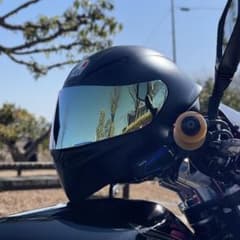 AGV K1S Lサイズ　マットブラック　ミラーシールド付属のサムネイル