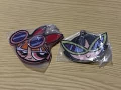 パワーパフガールズ アクリルスライドミラー ガチャ バターカップ　バブルスのサムネイル