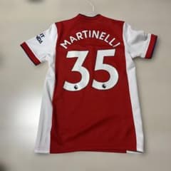 Arsenal アーセナル マルティネッリ35番 21-22ユニフォーム Arsenal アーセナル マルティネッリ35番 21-22ユニフォーム - メルカリ
