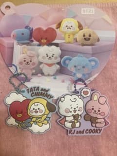 bt21 ラバーマスコット　TATA CHIMMY COOKY RJのサムネイル