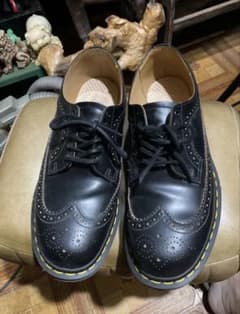 Dr. Martens 3989 ブラック レザーシューズ 10 UKのサムネイル