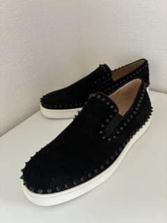 Christian Louboutin スリッポン スタッズ