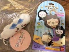 【ちいかわ】ハチワレ　ロリポップチョコチャーム/リストバンドキーホルダー　2点のサムネイル