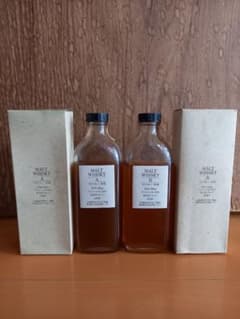 未開封　三楽モルトウィスキーA・B樽出し直送便　300ml　2本セット　箱付き 未開封 三楽モルトウィスキーA・B樽出し直送便300ml2本セット箱付
