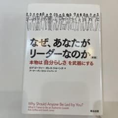 なぜ、あなたがリーダーなのかのサムネイル
