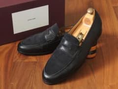 新品同様　30万円　ジョンロブ　ロペス　名作最高峰ローファー　LOPEZ　12 新品同様 30万円 ジョンロブ ロペス 名作最高峰ローファー LOPEZ 12