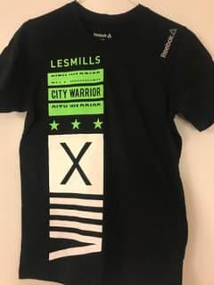 Reebok レスミルズTシャツ 黒XSのサムネイル