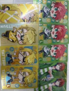 カラフルピーチ からぴちじゃぱぱ、たっつんカード まとめ売りのサムネイル