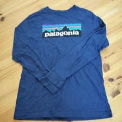 Patagonia 長袖カットソー ネイビーのサムネイル