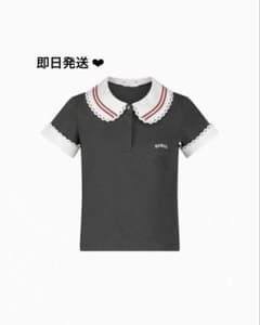 BIBIY POSEY COLLAR TOP - メルカリ