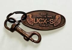 SONY ソニー カセットテープUCX-S タイプⅡ キーホルダー＊ノベルティ