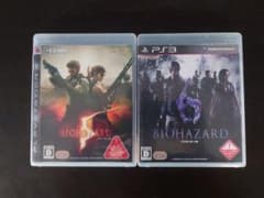 PS3 ソフト 2本セット バイオハザード5 バイオハザード6のサムネイル