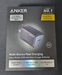 ず*ち様 Anker Prime 100W GaN Wall Chargerのサムネイル