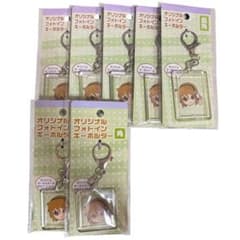 オリジナルフォトインキーホルダー 長角・角 計7個セットのサムネイル