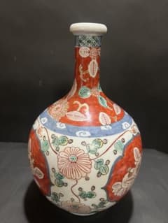 【七福】　金襴手 赤絵金彩 徳利 花瓶 大明成化年製　古美術　骨董 七福】 金襴手 赤絵金彩 徳利 花瓶 大明成化年製 古美術 骨董 - メルカリ