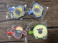 ひつじのショーン 前髪クリップ 4個セット　ビッツァー　シャーリー