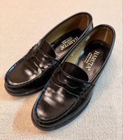 HARUTA 黒ローファー 23.5cmEEのサムネイル