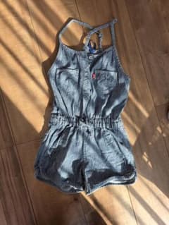 Old Navy ストライプオーバーオール 5のサムネイル